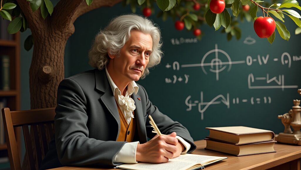 "Discover the genius of Isaac Newton: His groundbreaking laws of motion, theory of gravitation, and contributions to calculus revolutionized science. Explore his timeless discoveries that shaped modern physics and mathematics."