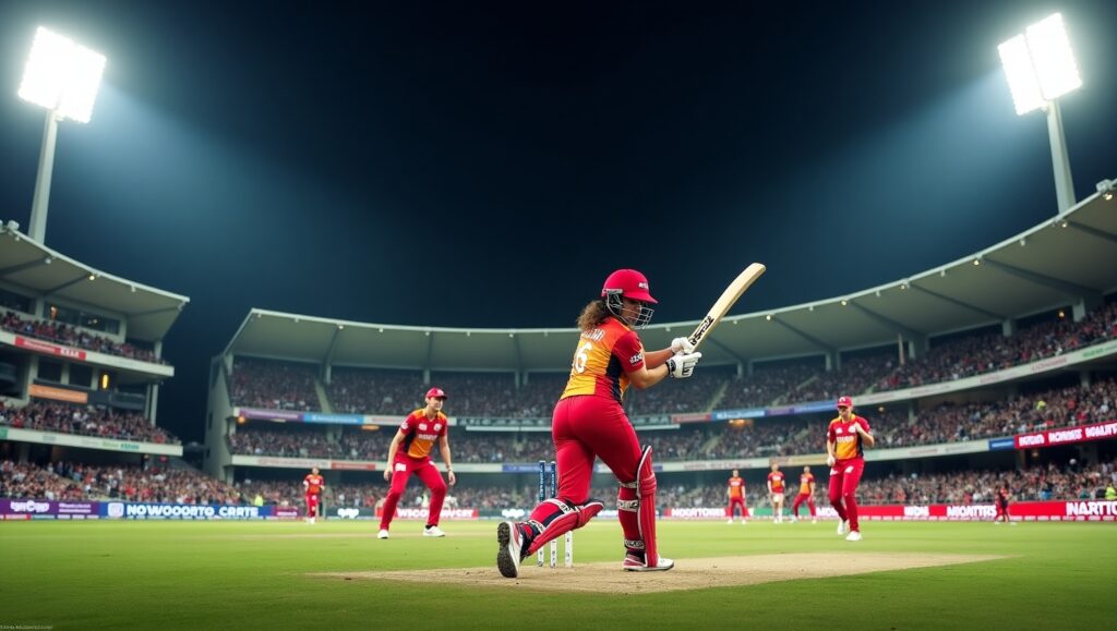 "Women's Premier League 2025 live action – WPL 2025 cricket match with top women cricketers, thrilling T20 moments, packed stadium, and exciting gameplay."